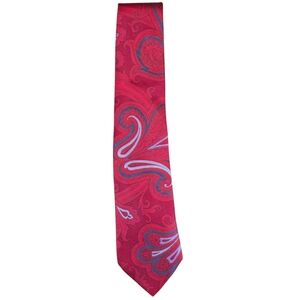 ETRO 100% Silk Paisley Necktie | One Size | Italian Designer Luxury
